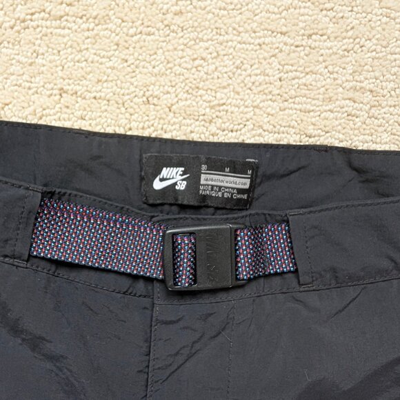 LN Nike SB Everett Tech Skate Shorts Men's 30 Black Dri-Fit Flex skate boarding - Picture 2 of 9